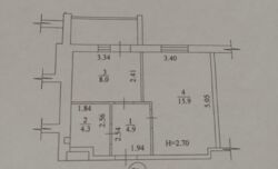 Продам 1 комн квартиру ЖК Мира-1 м.Масельского на ХТЗ. фото 10 Продам 1 комн квартиру ЖК Мира-1 м.Масельского на ХТЗ. фото 10