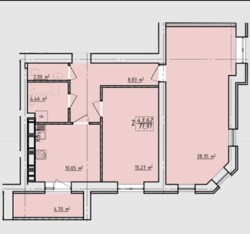 Продам 3 к.кв., в Жк Левада 2,ул.Заливная 8а фото 2 Продам 3 к.кв., в Жк Левада 2,ул.Заливная 8а фото 2