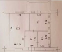 Продається квартира Харківська, Харків, Індустріальний, ХТЗ, ул. Мира, 57, м. Індустріальна фото 3 Продається квартира Харківська, Харків, Індустріальний, ХТЗ, ул. Мира, 57, м. Індустріальна фото 3