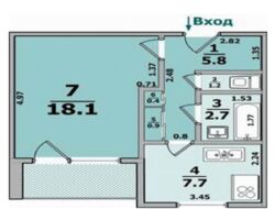 ������ 1 ���������, ������� , ��. �����������, �����, �������, 39 �.. ���� 11