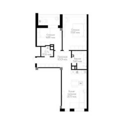 3к квартира, м. Студенческая, ул. Валентиновская, ЖК Континенталь. фото 1 3к квартира, м. Студенческая, ул. Валентиновская, ЖК Континенталь. фото 1