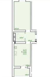 ������ 1� ������� �������� �� ������ 48�.��. ���� 1