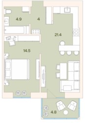 Продаж 1к в ЖК Ренесанс фото 1 Продаж 1к в ЖК Ренесанс фото 1