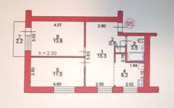 Продаж 2-кімнатної квартири з кухнею - вітальнею, вул. Гулака Артемовського фото 2 Продаж 2-кімнатної квартири з кухнею - вітальнею, вул. Гулака Артемовського фото 2