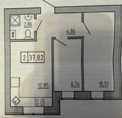 Продам 2 ком. квартиру 38 кв.м з ремонтом в ЖК 'Кекс' 7 км Овидиопольской дороги, Авангард фото 10 Продам 2 ком. квартиру 38 кв.м з ремонтом в ЖК 'Кекс' 7 км Овидиопольской дороги, Авангард фото 10