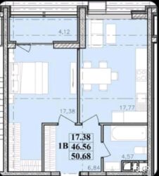 Продается 2 комнатная квартира в новострое на ул. Ив. Франко. 6 ст. Б. Фонтана. фото 1 Продается 2 комнатная квартира в новострое на ул. Ив. Франко. 6 ст. Б. Фонтана. фото 1