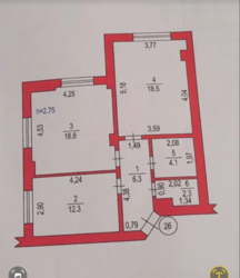 2к квартира в зданому будинку. Виставка. фото 3 2к квартира в зданому будинку. Виставка. фото 3