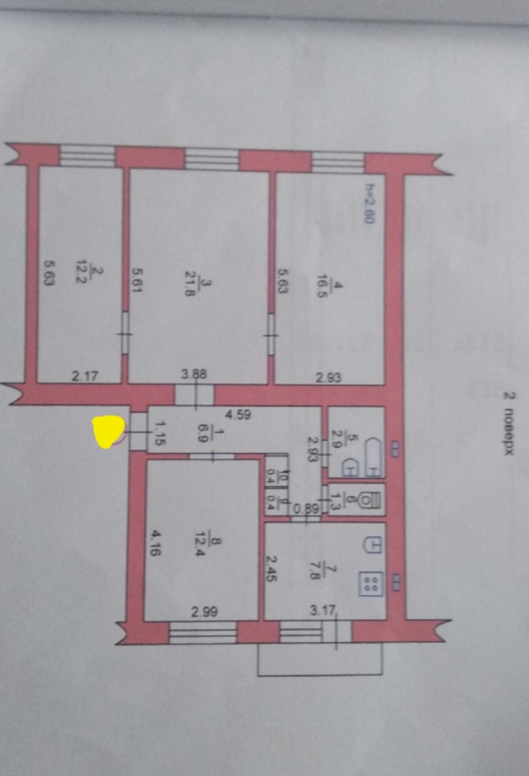 Продам 4к.кв Сталинку в Черноморске фото 1 Продам 4к.кв Сталинку в Черноморске фото 1