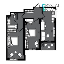 Двокімнатна квартира в ЖК Посейдон фото 7 Двокімнатна квартира в ЖК Посейдон фото 7