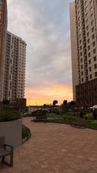 Однокімнатна квартира з видом на фонтани