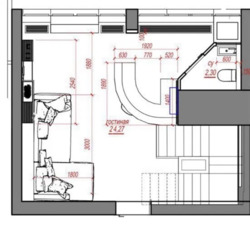 Пентхаус в ЖК Бельетаж, центр фото 2 Пентхаус в ЖК Бельетаж, центр фото 2