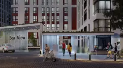 2-кімнатна квартира з боковим видом на море. фото 3 2-кімнатна квартира з боковим видом на море. фото 3