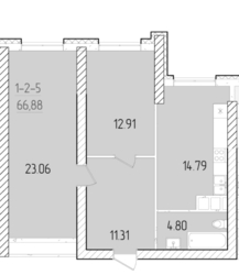 Двокімнатна квартира в Кадор Сіті на Краснова в Шістьдесят третій перлині. фото 7 Двокімнатна квартира в Кадор Сіті на Краснова в Шістьдесят третій перлині. фото 7