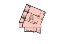 Двухкімнатна квартира в ЖК Посейдон Золотий Берег Море Розтермінування фото 6 Двухкімнатна квартира в ЖК Посейдон Золотий Берег Море Розтермінування фото 6