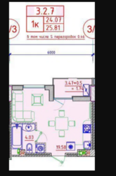 Однокімнатна квартира в будинку ЖК Простір на Недєліна фото 2 Однокімнатна квартира в будинку ЖК Простір на Недєліна фото 2