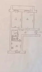 Двокімнатна квартира на вулиці Бугаївська фото 2 Двокімнатна квартира на вулиці Бугаївська фото 2
