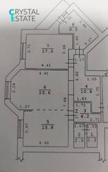 Двокімнатна квартира з ремонтом проспект Шевченко, Довженко фото 11 Двокімнатна квартира з ремонтом проспект Шевченко, Довженко фото 11