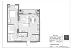 Однокімнатна квартира з дорогим ремонтом в ЖК Родос фото 12 Однокімнатна квартира з дорогим ремонтом в ЖК Родос фото 12
