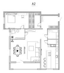 Велика квартира на проспекті Шевченка: дво- або трикімнатна з боковим видом на море фото 3 Велика квартира на проспекті Шевченка: дво- або трикімнатна з боковим видом на море фото 3