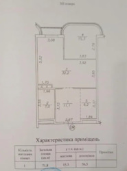Однокімнатна квартира з сучасним ремонтом у Київському районі