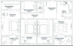 Трехкімнатна квартира в ЖК Кандінский Вид моря фото 5 Трехкімнатна квартира в ЖК Кандінский Вид моря фото 5