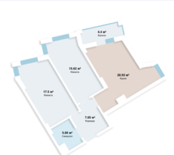 В продажі двокімнатна квартира в ЖК Ітака на Фонтані фото 8 В продажі двокімнатна квартира в ЖК Ітака на Фонтані фото 8