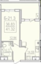 1-кімнатна з видом на море в ЖК Посейдон фото 4 1-кімнатна з видом на море в ЖК Посейдон фото 4