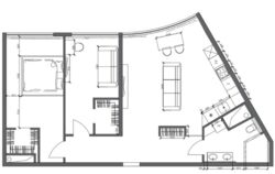 3 кімнатна квартира в ЖК 45 Перлина, вид моря фото 13 3 кімнатна квартира в ЖК 45 Перлина, вид моря фото 13