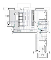 3-квартира Аркадійскій провулок фото 2 3-квартира Аркадійскій провулок фото 2