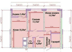 2-кімнатна квартира на Толбухіна в ЖК Омега. фото 7 2-кімнатна квартира на Толбухіна в ЖК Омега. фото 7
