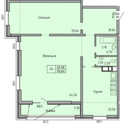 Велика квартира на проспекті Шевченка: дво- або трикімнатна з боковим видом на море фото 2 Велика квартира на проспекті Шевченка: дво- або трикімнатна з боковим видом на море фото 2