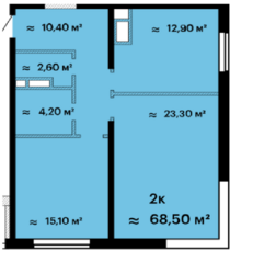2-кімнатна квартира з боковим видом на море. фото 8 2-кімнатна квартира з боковим видом на море. фото 8