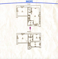 Дворівнева квартира на вул.Жуковського з видом на море фото 10 Дворівнева квартира на вул.Жуковського з видом на море фото 10