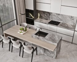 Трикімнатна квартира в ЖК Олімпійський з найкращим плануванням та боковим видом на море та місто фото 7 Трикімнатна квартира в ЖК Олімпійський з найкращим плануванням та боковим видом на море та місто фото 7