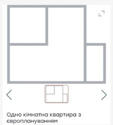 1-кімнатна смарт-квартира в ЖК «Кекс» з ремонтом