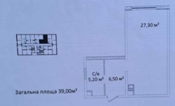 Квартира з видом на море в ЖК «Літературний» — 8 станція Великого Фонтану