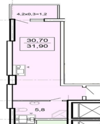 Смарт-квартира в ЖК Акрополь, біля моря фото 5 Смарт-квартира в ЖК Акрополь, біля моря фото 5