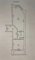 1-кімнатна квартира в ЖК Балківський