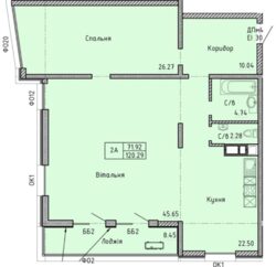 Трикімнатна квартира в ЖК Олімпійський з найкращим плануванням та боковим видом на море та місто фото 2 Трикімнатна квартира в ЖК Олімпійський з найкращим плануванням та боковим видом на море та місто фото 2