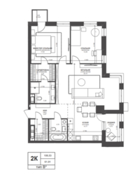 Продаж 2-кімнатної квартири ЖК TRIIINITY фото 11 Продаж 2-кімнатної квартири ЖК TRIIINITY фото 11