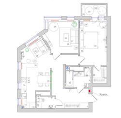 Продаж 2к квартири в ЖК Elyseum фото 13 Продаж 2к квартири в ЖК Elyseum фото 13