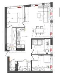 ЖК Славутич, 4-х кімнатна квартира Севен Зарічний фото 18 ЖК Славутич, 4-х кімнатна квартира Севен Зарічний фото 18