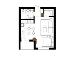 Продаж 1к квартири в ЖК San Francisco фото 3 Продаж 1к квартири в ЖК San Francisco фото 3