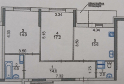 Продаж 2-кімнатної квартири 71 м², Сергія Данченко ул., 32 фото 4 Продаж 2-кімнатної квартири 71 м², Сергія Данченко ул., 32 фото 4
