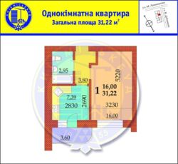 Продаж 1к квартири в ЖК на вул. Володі Дубіна фото 2 Продаж 1к квартири в ЖК на вул. Володі Дубіна фото 2
