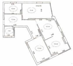 Продаж 3к квартири в ЖК Русанівська Гавань фото 15 Продаж 3к квартири в ЖК Русанівська Гавань фото 15