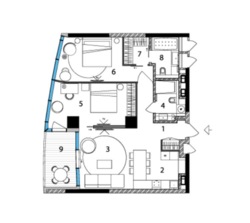 Продаж 2-кімнатноі квартири в ЖК TARYAN TOWERS фото 2 Продаж 2-кімнатноі квартири в ЖК TARYAN TOWERS фото 2