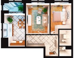   2-     - Montreal House  1