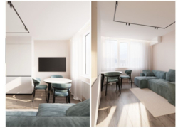 Продаж 2-х кімнатної квартири з готовим дизайн проєктом фото 9 Продаж 2-х кімнатної квартири з готовим дизайн проєктом фото 9