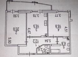 ������ 2-������� ��������, 90 �² � �� �������� ���� ���� 6